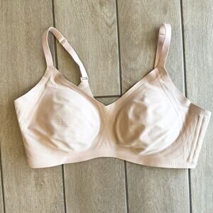Honeylove Wireless Bra Size 2X Tan Padded Adjustable Comfort